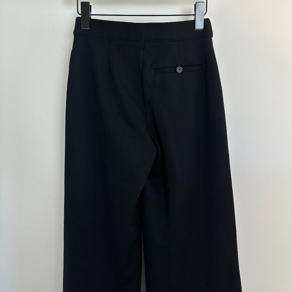 SPANX Smooth PerfectFit Ponte Wide Leg Pants in Classic Black Size X-Small - Picture 7 of 11